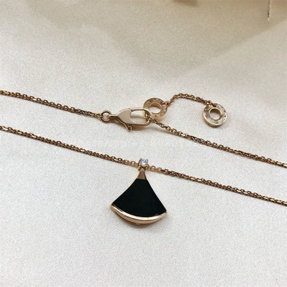 [vivabelle]DREAM NECKLACE ONYX 1 DIAMOND