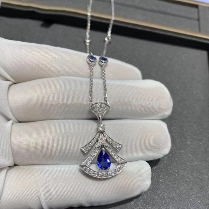 [vivabelle]DREAM NECKLACE AGATE DIAMOND SILVER