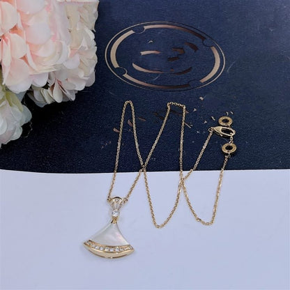 [vivabelle]DREAM NECKLACE MOP GOLD DIAMOND