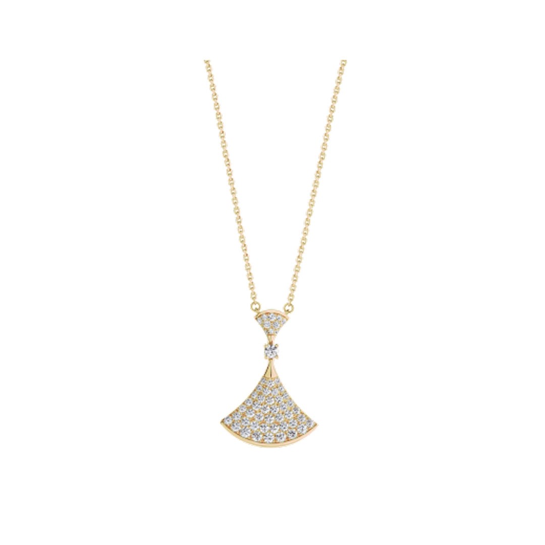 [vivabelle]DREAM NECKLACE GOLD FULL DIAMOND