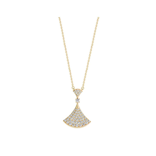 [vivabelle]DREAM NECKLACE GOLD FULL DIAMOND