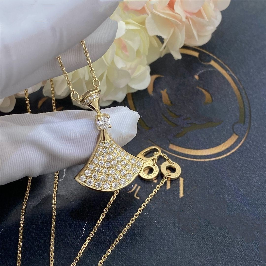 [vivabelle]DREAM NECKLACE GOLD FULL DIAMOND