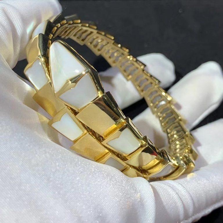 [vivabelle]SERPENTI BRACELET MOP GOLD