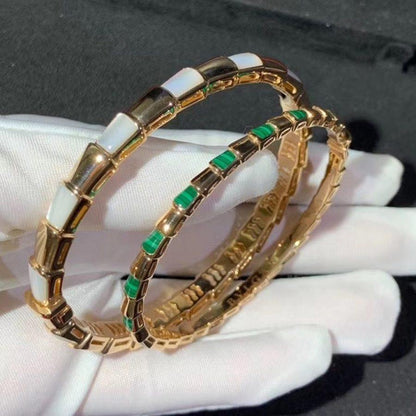 [vivabelle]SERPENTI BRACELET PINK GOLD MOP
