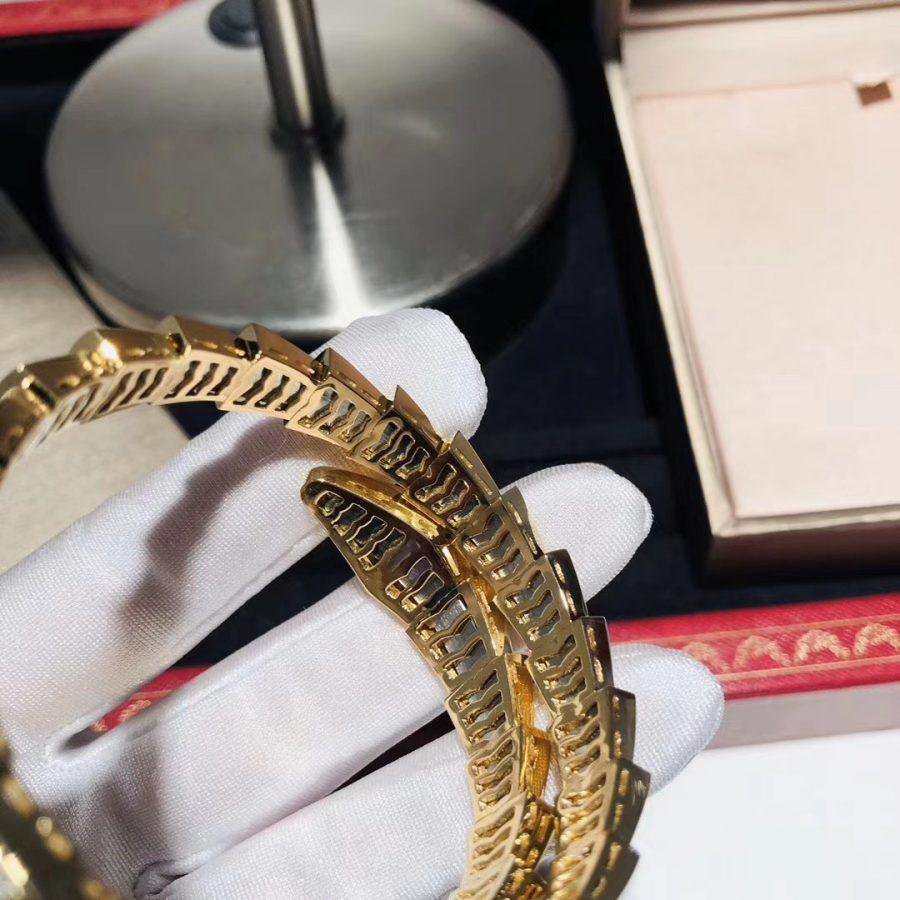 [vivabelle]SERPENTI BRACELET 8MM GOLD DIAMOND