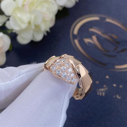 [vivabelle]SERPENTI RING ROTGOLD DIAMANT