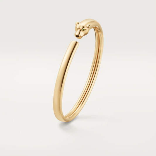 [vivabelle]PANTHERE GOLD OPEN BRACELET
