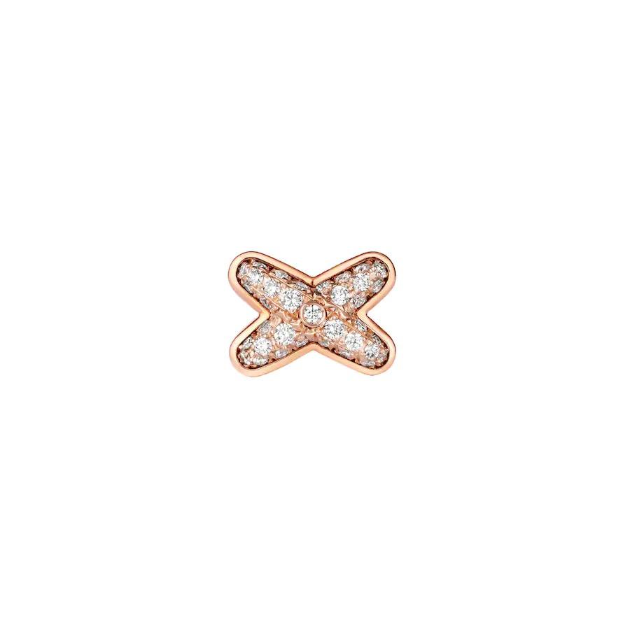 [vivabelle]JEUX DE ROSA GOLD-DIAMANT-OHRRINGE