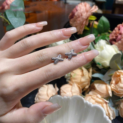 [vivabelle]JEUX DE SILBER-DIAMANT-OHRRINGE