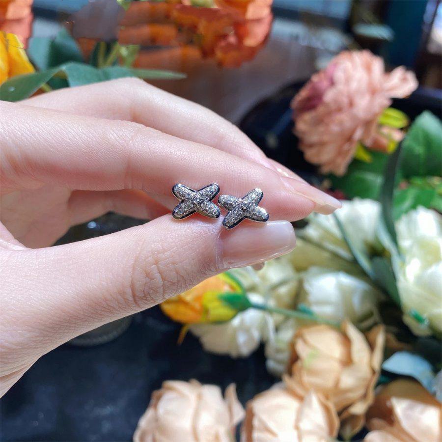 [vivabelle]JEUX DE SILBER-DIAMANT-OHRRINGE