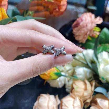 [vivabelle]JEUX DE SILBER-DIAMANT-OHRRINGE