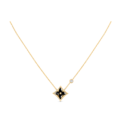 [vivabelle]STAR BLACK MOP HALSKETTE