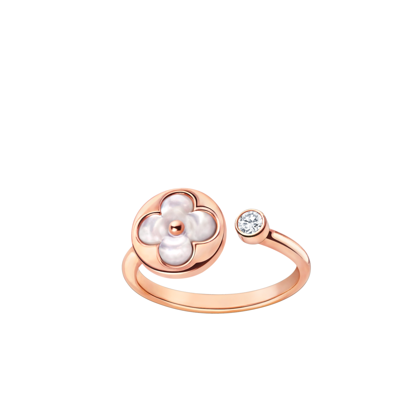 [vivabelle]SUN 1 DIAMANT PINK MOP RING