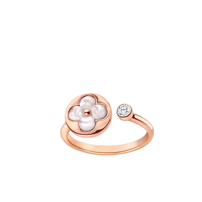 [vivabelle]SUN 1 DIAMANT PINK MOP RING