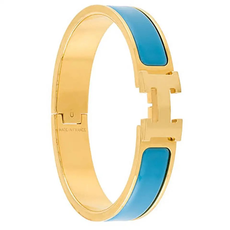 [vivabelle]H CLOUD BLUE BRACELET