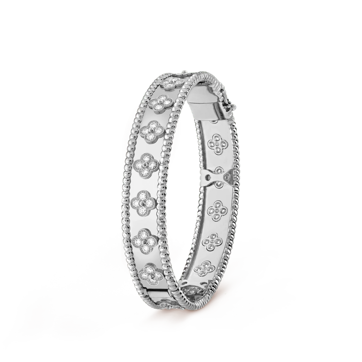 [vivabelle]CLOVER ARMBAND 8MM DIAMANTEN