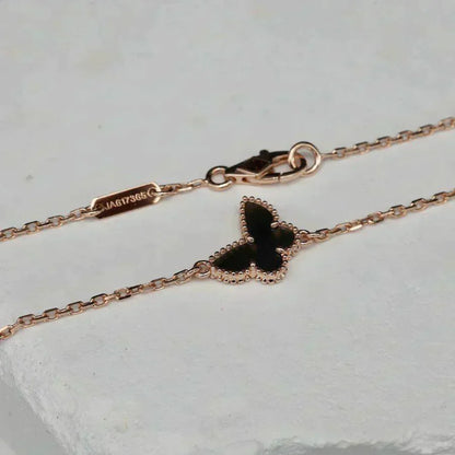 [vivabelle]BUTTERFLY ONYX SCHMETTERLINGSARMBAND