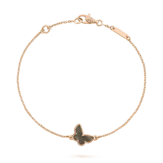 [vivabelle]BUTTERFLY ONYX SCHMETTERLINGSARMBAND