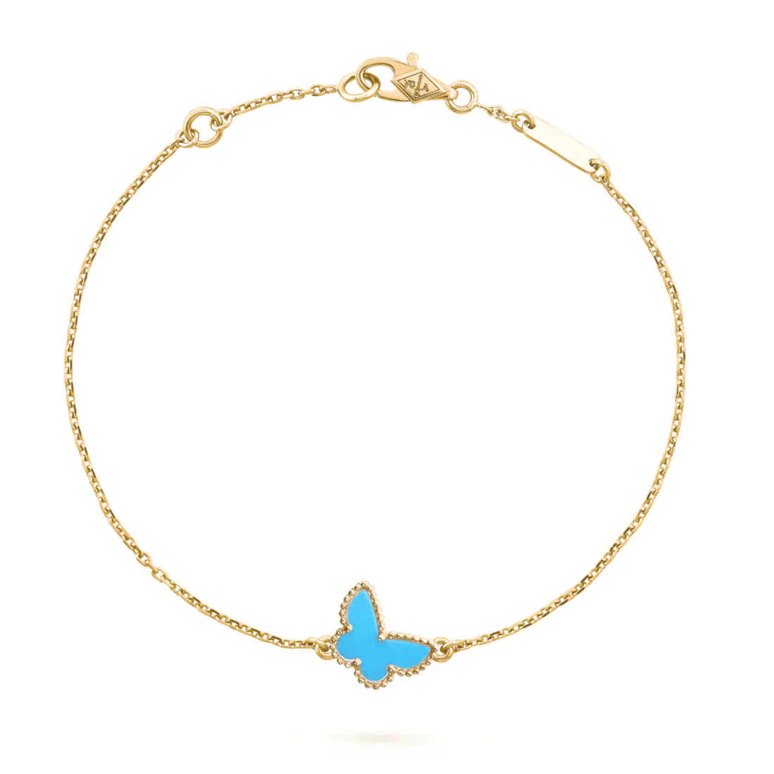 [vivabelle]BUTTERFLY TÜRKIS SCHMETTERLINGSARMBAND