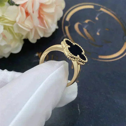 [vivabelle]KLEE-ONYX-RING