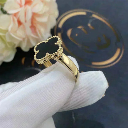 [vivabelle]KLEE-ONYX-RING