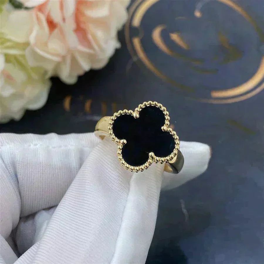 [vivabelle]KLEE-ONYX-RING