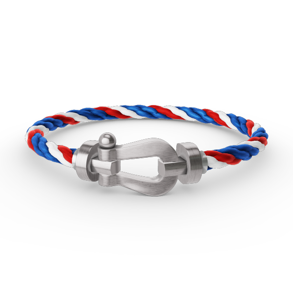 [vivabelle]FORCE LARGE HORSESHOE NO DIAMOND BRACELET SILVER