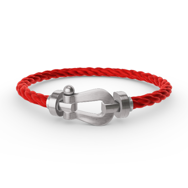 [vivabelle]FORCE LARGE HORSESHOE NO DIAMOND BRACELET SILVER