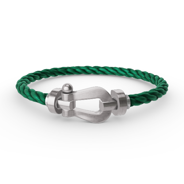 [vivabelle]FORCE LARGE HORSESHOE NO DIAMOND BRACELET SILVER